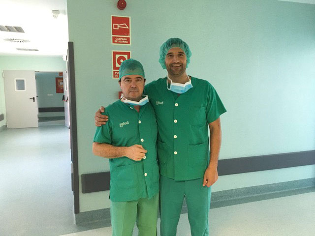 Jornada implante protesis pene en Zaragoza. Dr Rodríguez Vela y Dr Romero Otero